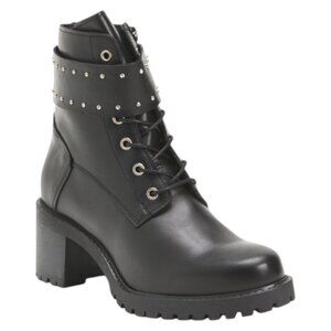 ERIC MICHAEL Made In Portugal Leather Chase Booties